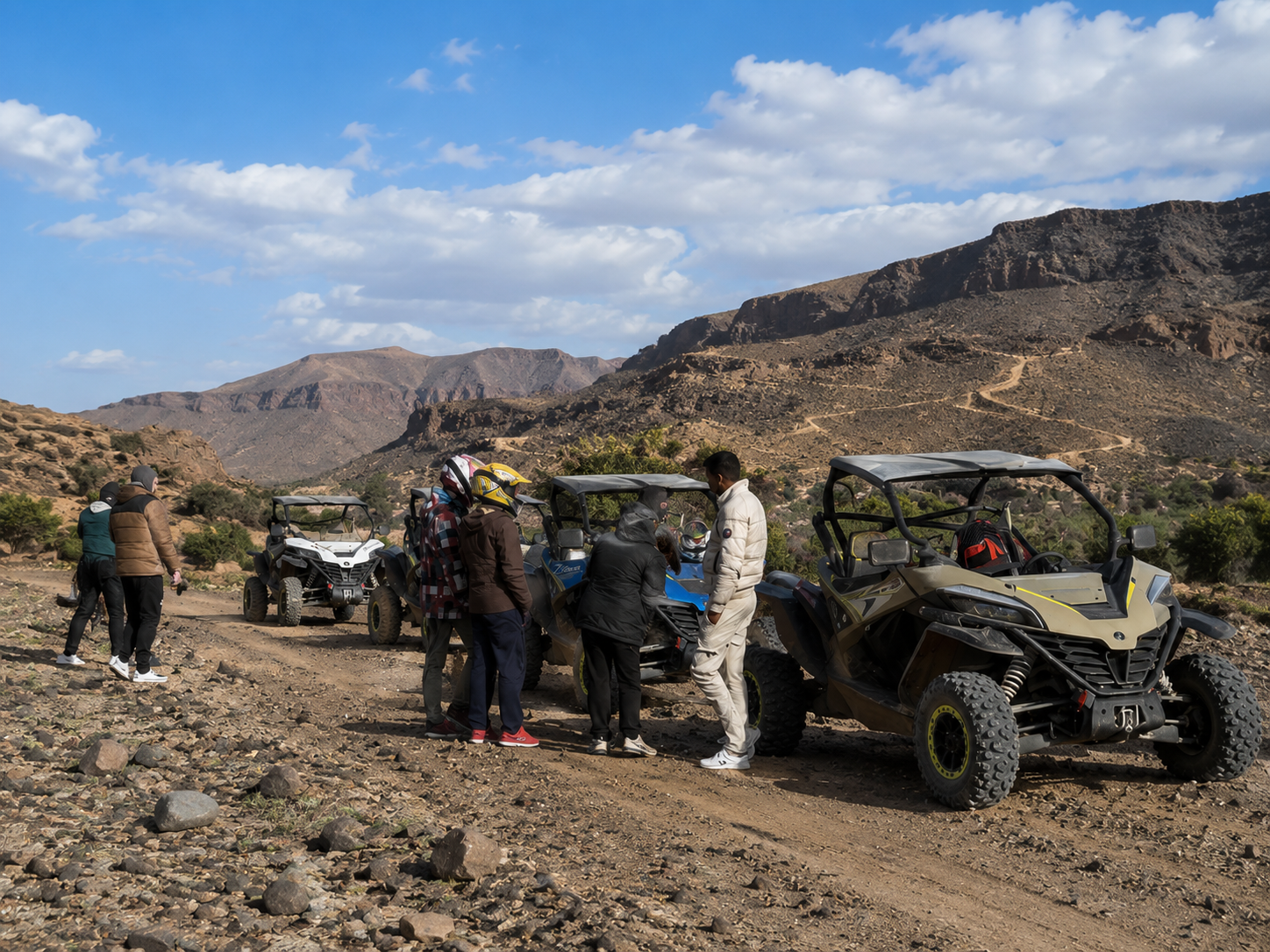 Raid Buggy de 4 jours dans l'Atlas